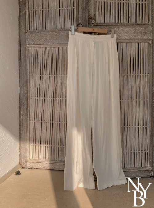 [Nearby.n] Rojay Banded Wide Pants